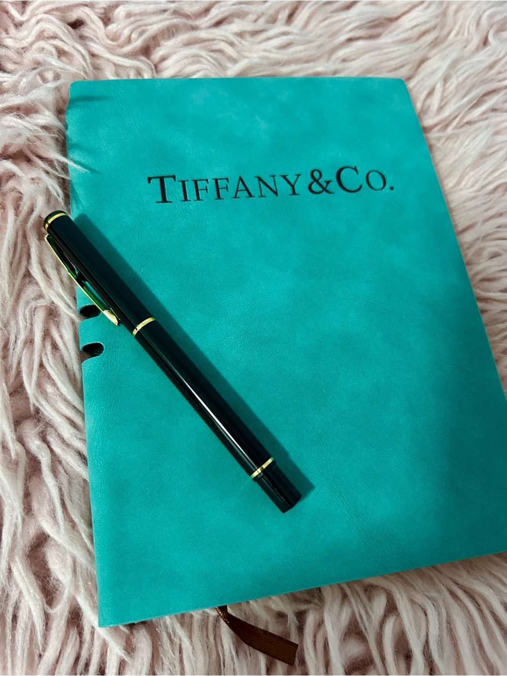 Tiffany & Co. Signature Turquoise Journal